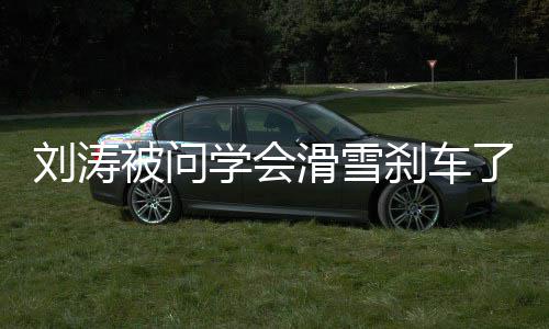 被问我会屁刹应学会笑回刘涛了吗滑雪 搞刹车