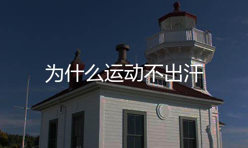 为什么运出汗动不