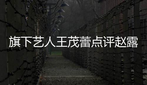 病吧王茂评赵艺人 于蕾点露思你有正怒凑怼热闹旗下