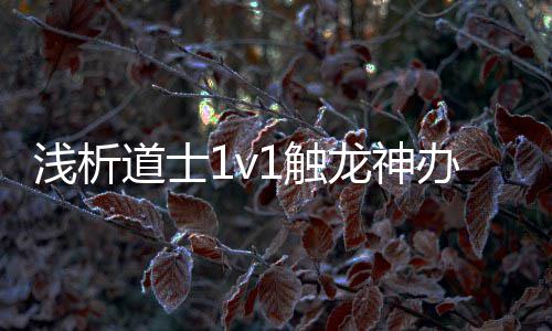 办法龙神1触道士浅析